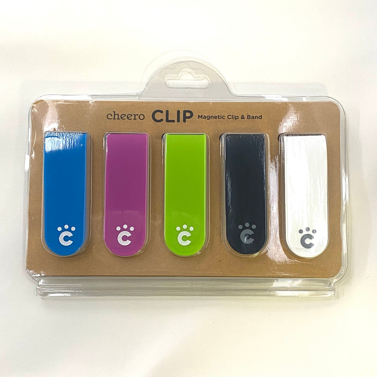 【販売終了】cheero CLIP 万能クリップ (5色セット) オリジナルカラー