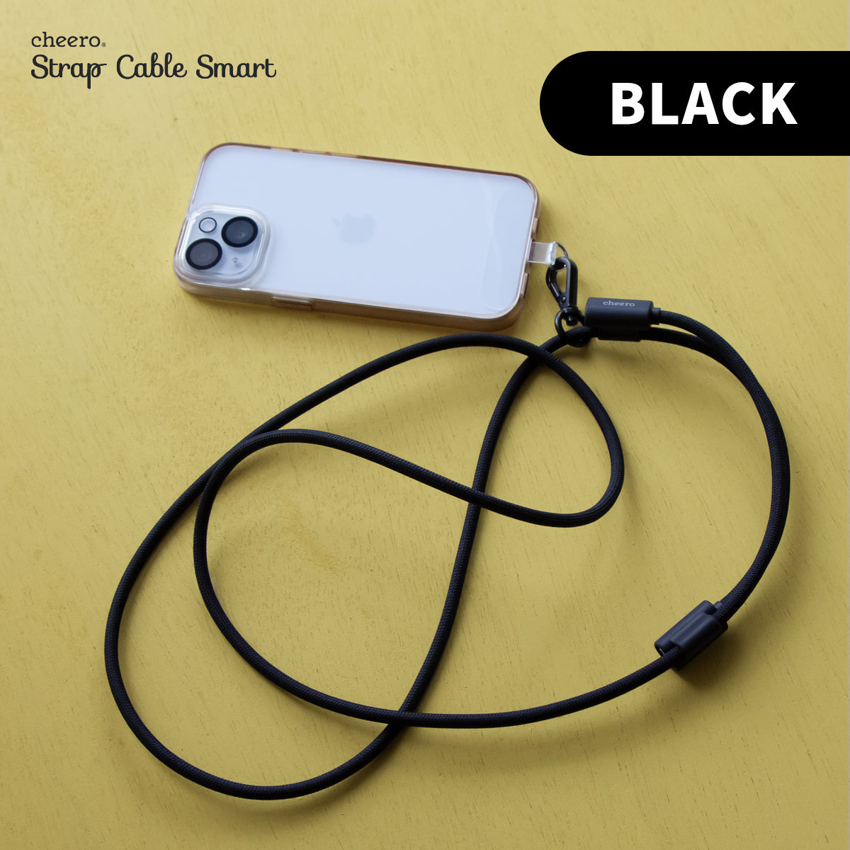 cheero USB-C to USB-C Strap Cable Smart