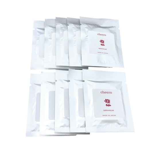 アロマシート ゼラニウム10枚