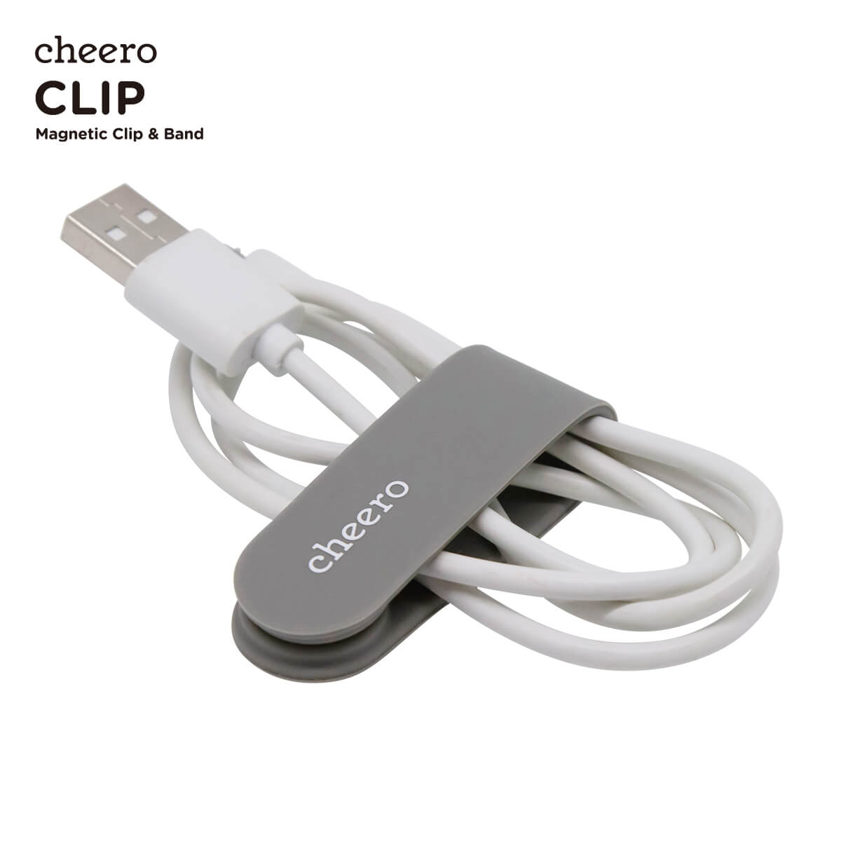 cheero CLIP 万能クリップ (5色セット) アースカラー