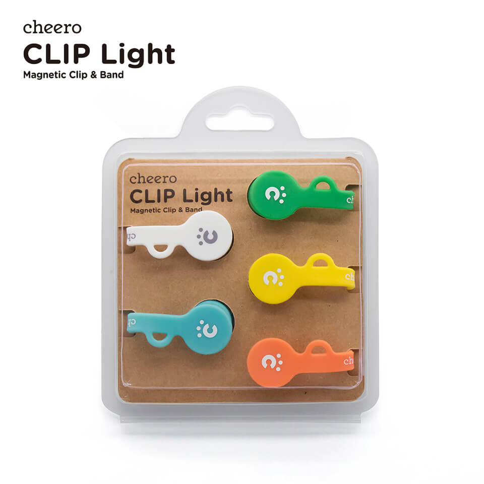 【販売終了】cheero CLIP Light (5色セット)