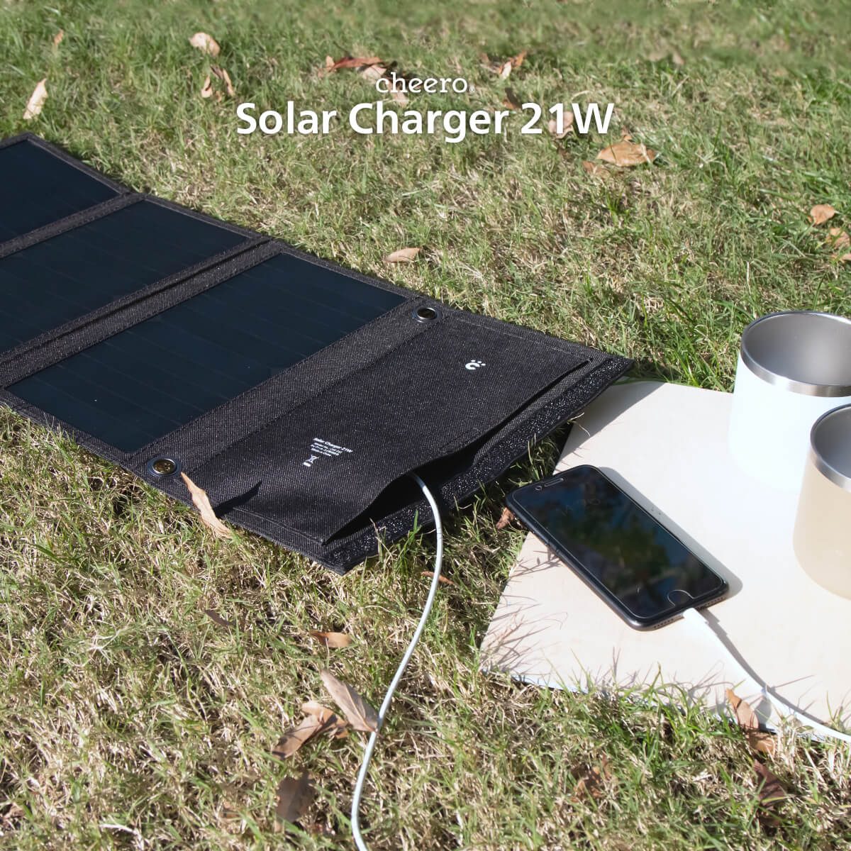 cheero Solar Charger 21W